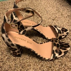 Leopard heels